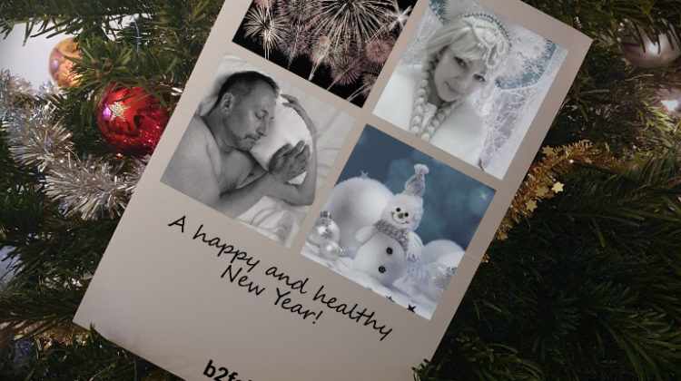 New year's card B2fab