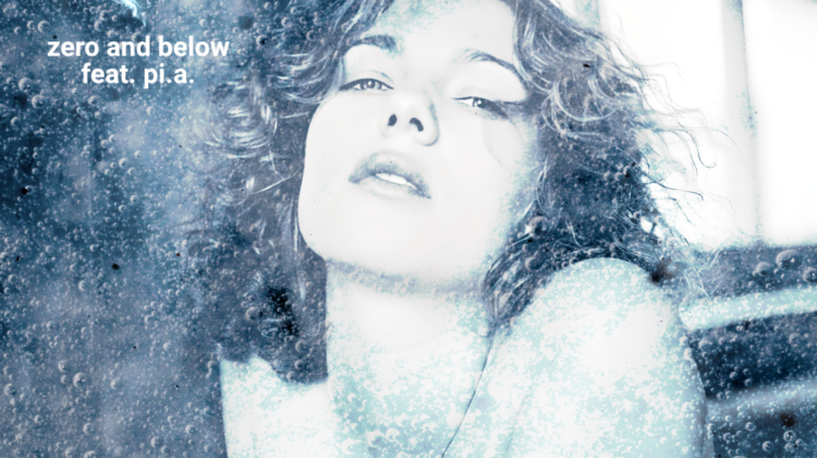 A woman in ice